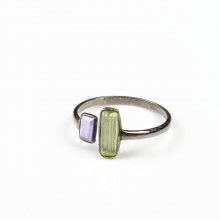 Bague Bêta 925 Rhodium Noir 